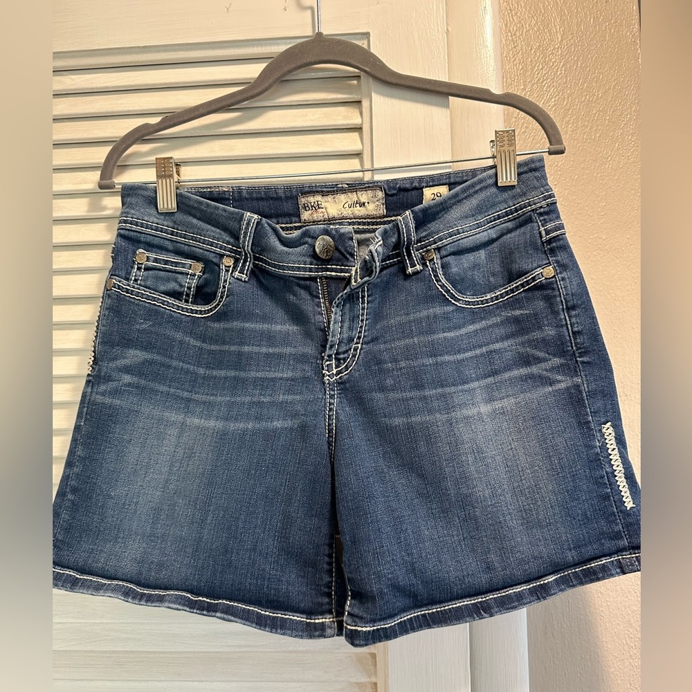 Buckle Culture Denim Shorts